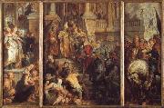 Peter Paul Rubens Saint Bavo About to Receive the Monastic Habit at Ghent oil on canvas